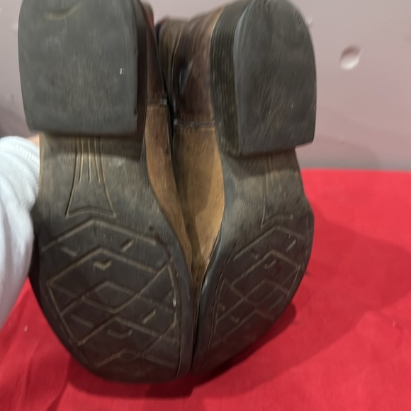 Ariat Dark Brown Leather Cowboy Boots - Picture 5 of 5